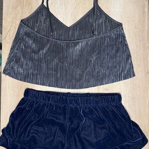 Victoria's Secret Blue Pajama Set